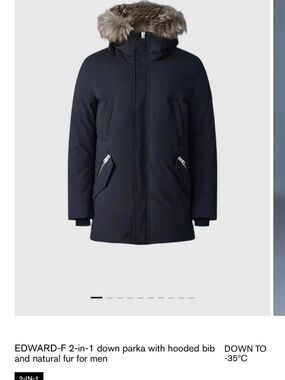 men’s Edward Mackage winter jacket